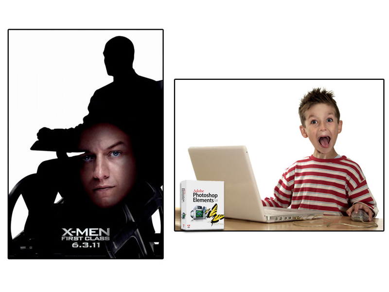 Illustration for article titled io9 readers transform eye-gougingly bad X-Men posters into works of art